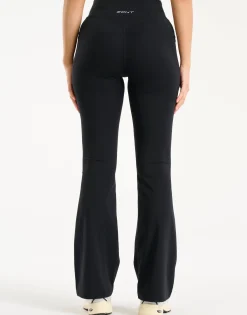 Outlet ECHT Flare Lycra Pocket Leggings Black