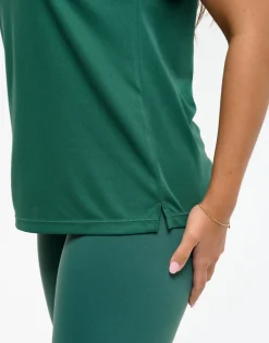 New ECHT Flow Short-Sleeve Polo Green