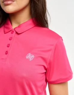 Outlet ECHT Flow Short-Sleeve Polo Pink