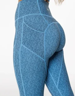 Fashion ECHT Force Elevate Leggings Blue
