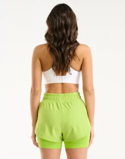 New ECHT Freedom Running Shorts Lime Green