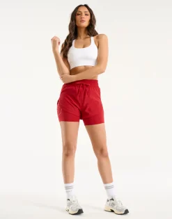 Clearance ECHT Freedom Running Shorts Scarlet Red