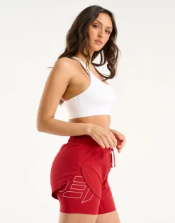 Clearance ECHT Freedom Running Shorts Scarlet Red