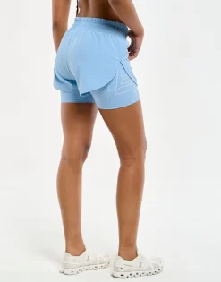 New ECHT Freedom Running Shorts Process Blue