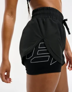 Fashion ECHT Freedom Running Shorts Black