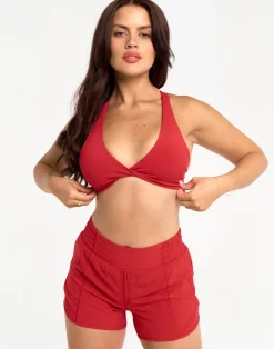 Hot ECHT Freedom Sports Bra Red