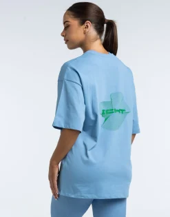 Discount ECHT Futura Oversize Tee Process Blue