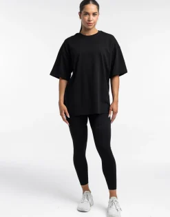 Discount ECHT Futura Oversize Tee Black