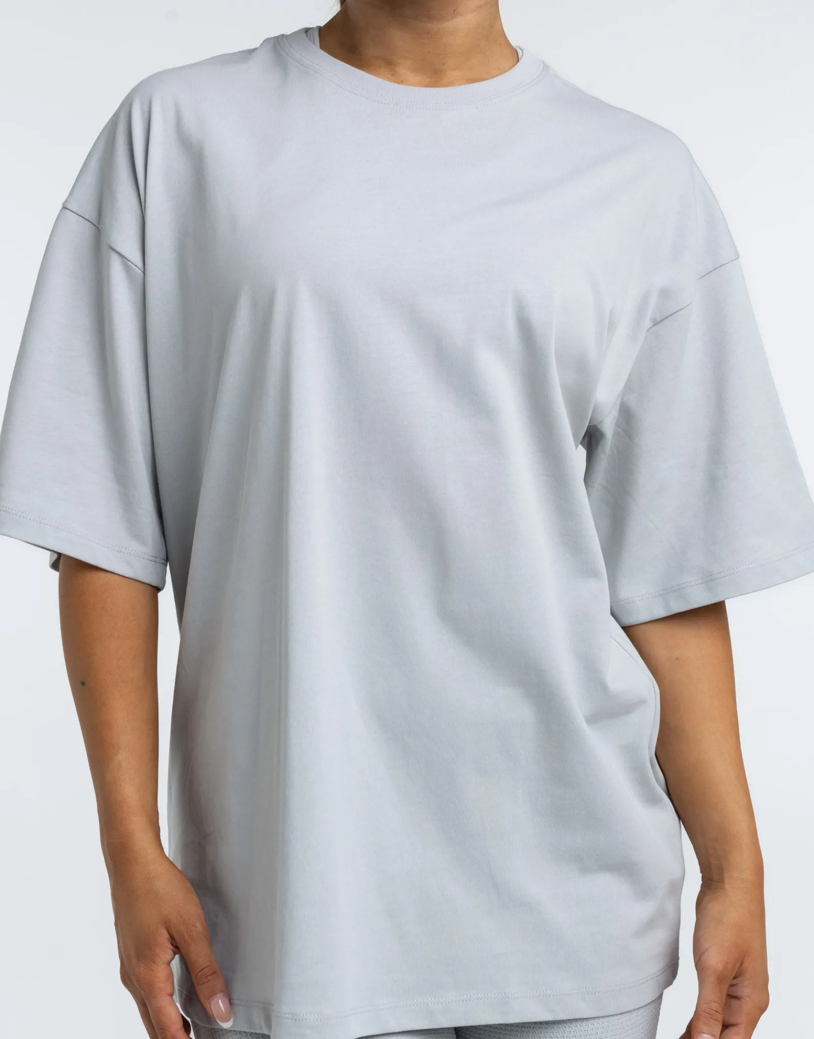 Sale ECHT Futura Oversize Tee Micro Grey