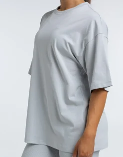 Sale ECHT Futura Oversize Tee Micro Grey