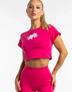 Discount ECHT Glory Cropped Tee Pink