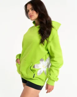 Clearance ECHT Glory Hoodie Lime Green
