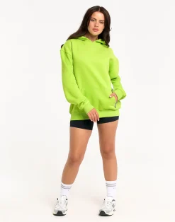 Clearance ECHT Glory Hoodie Lime Green