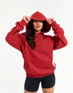Outlet ECHT Glory Hoodie Scarlet Red