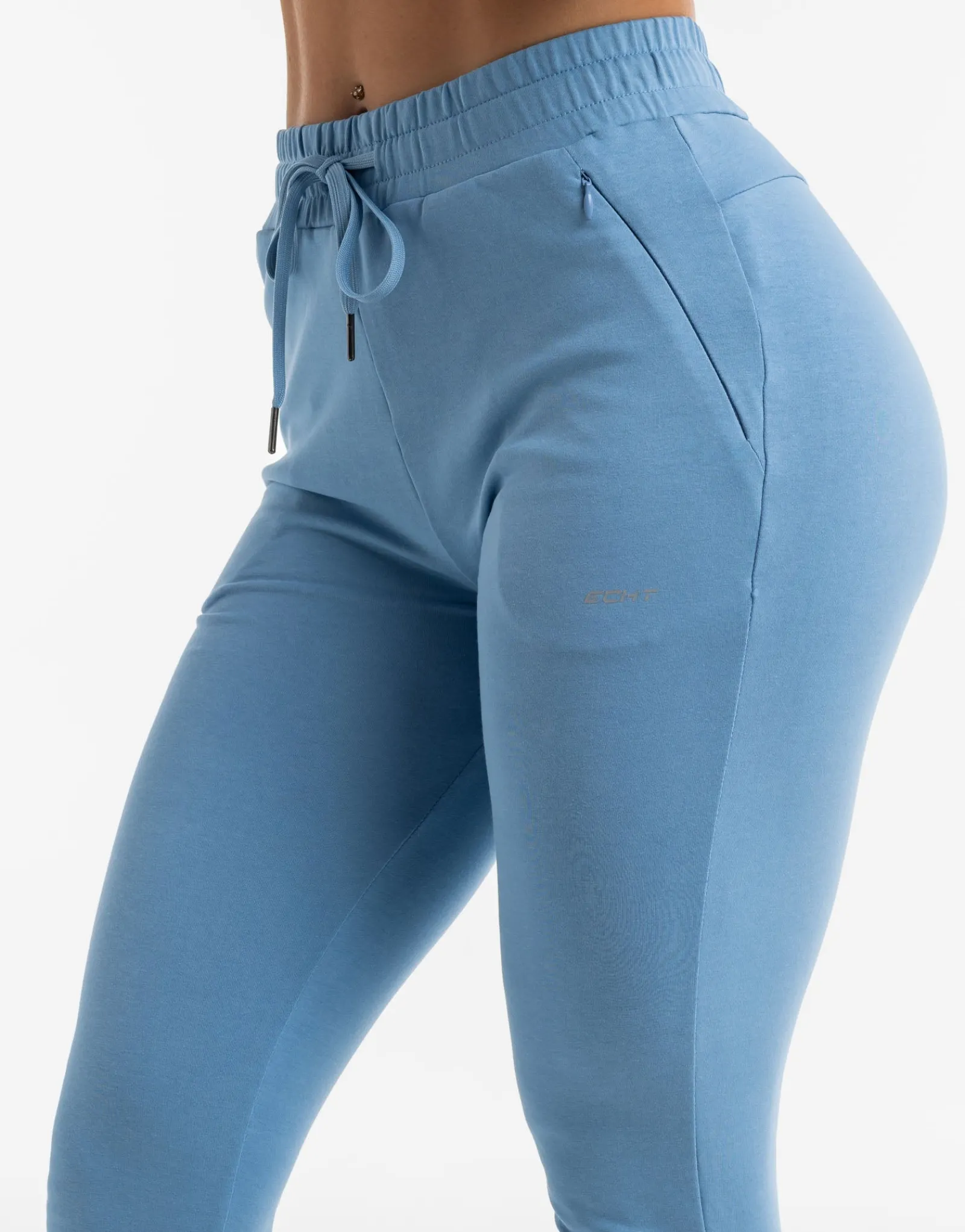 New ECHT Ladies Tapered Joggers V2 Process Blue