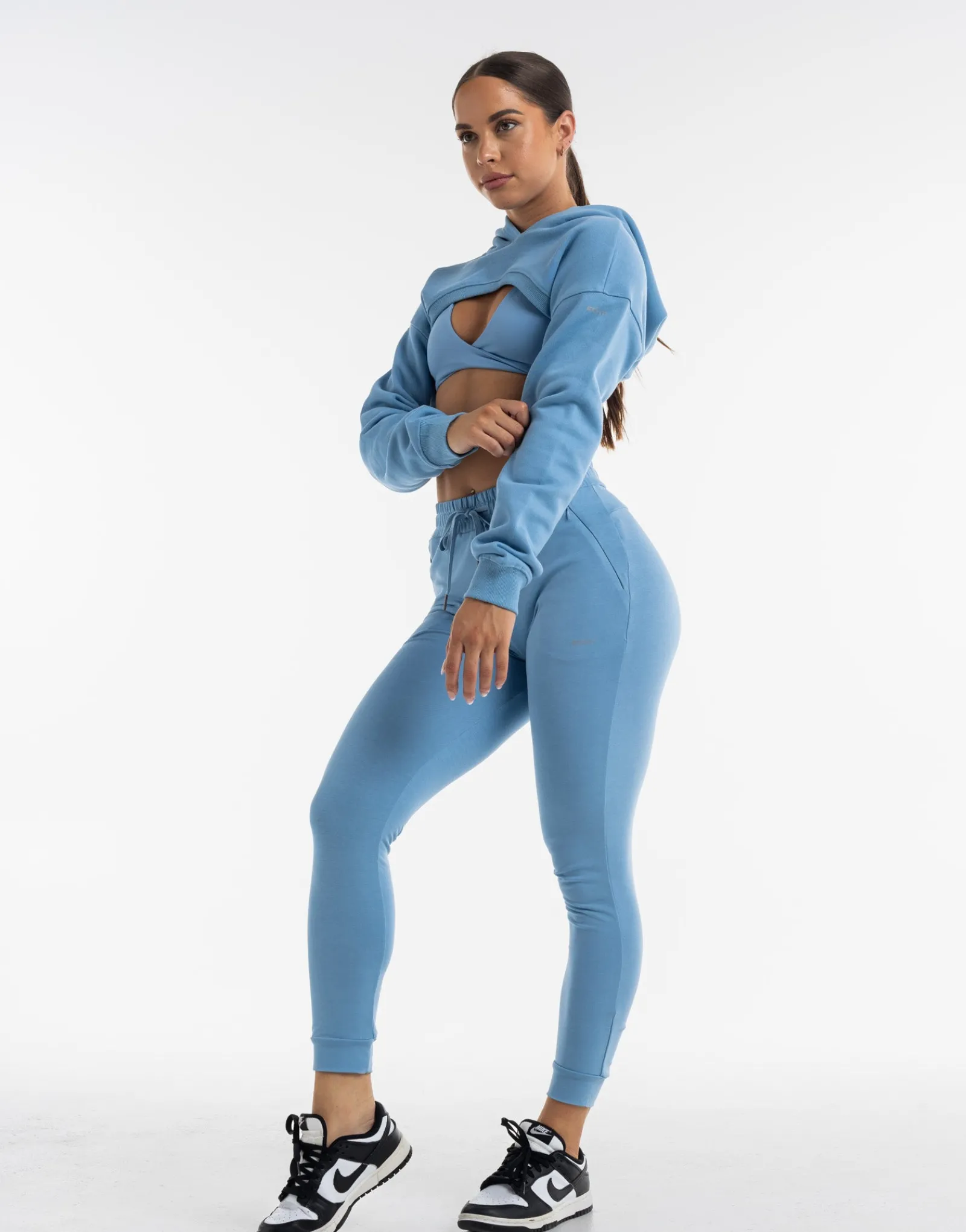 New ECHT Ladies Tapered Joggers V2 Process Blue