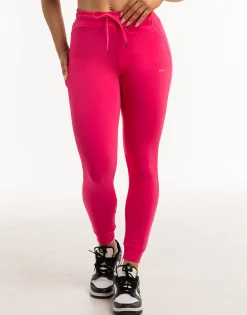 Best ECHT Ladies Tapered Joggers V2 Bright Pink