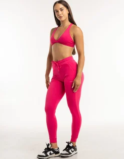 Best ECHT Ladies Tapered Joggers V2 Bright Pink