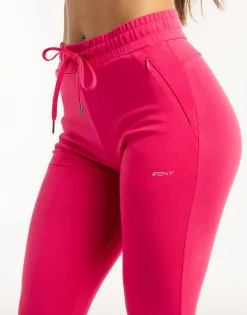 Best ECHT Ladies Tapered Joggers V2 Bright Pink
