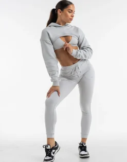 Online ECHT Ladies Tapered Joggers V2 Micro Grey