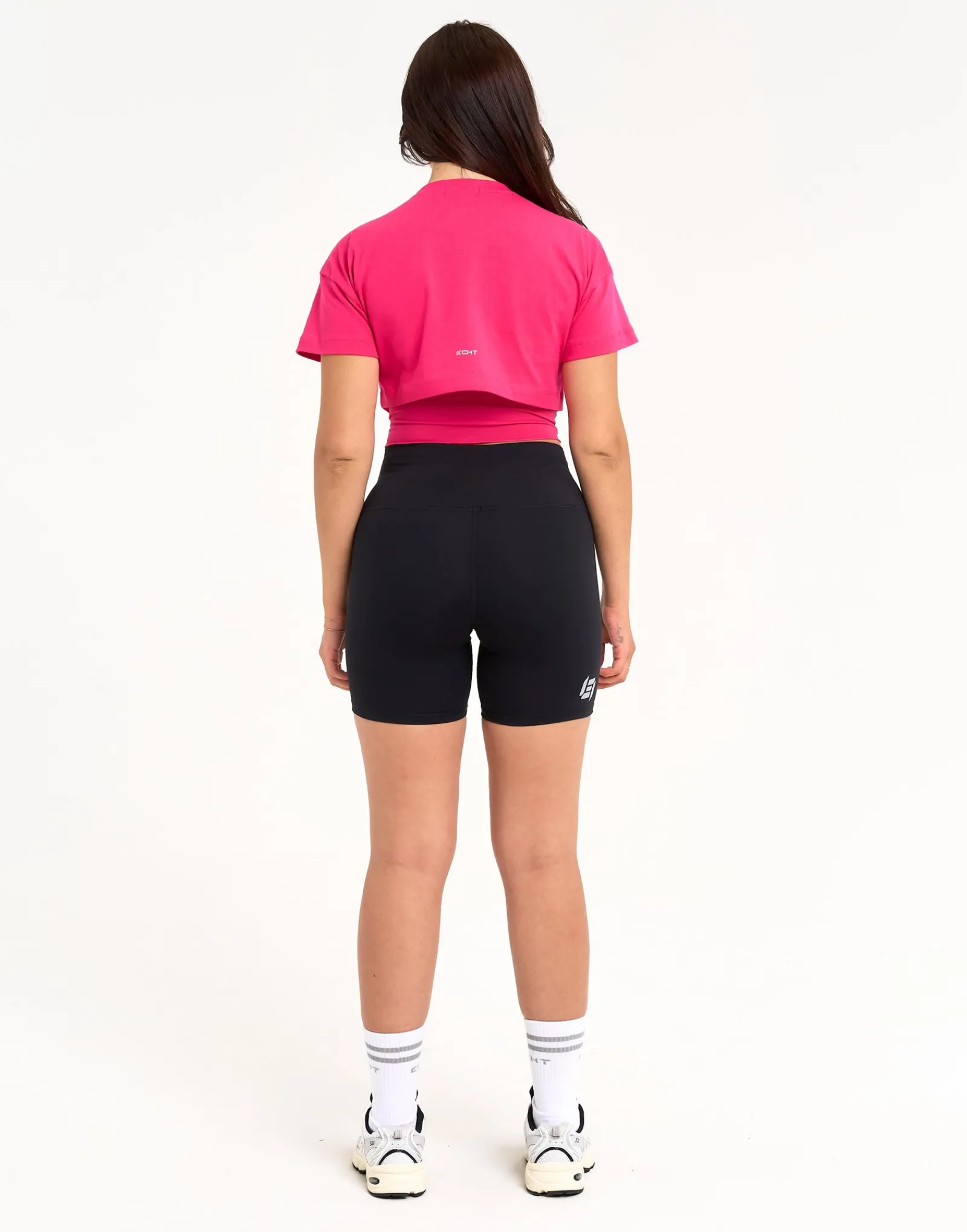 Best ECHT Layered Cropped Tee Pink
