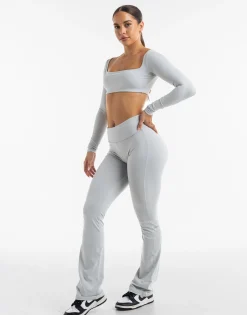 Best ECHT Liberty Long Sleeve Micro Grey