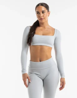 Best ECHT Liberty Long Sleeve Micro Grey