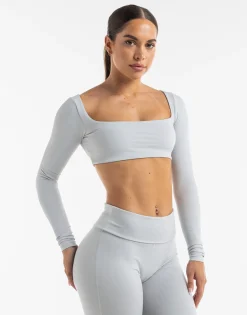 Best ECHT Liberty Long Sleeve Micro Grey
