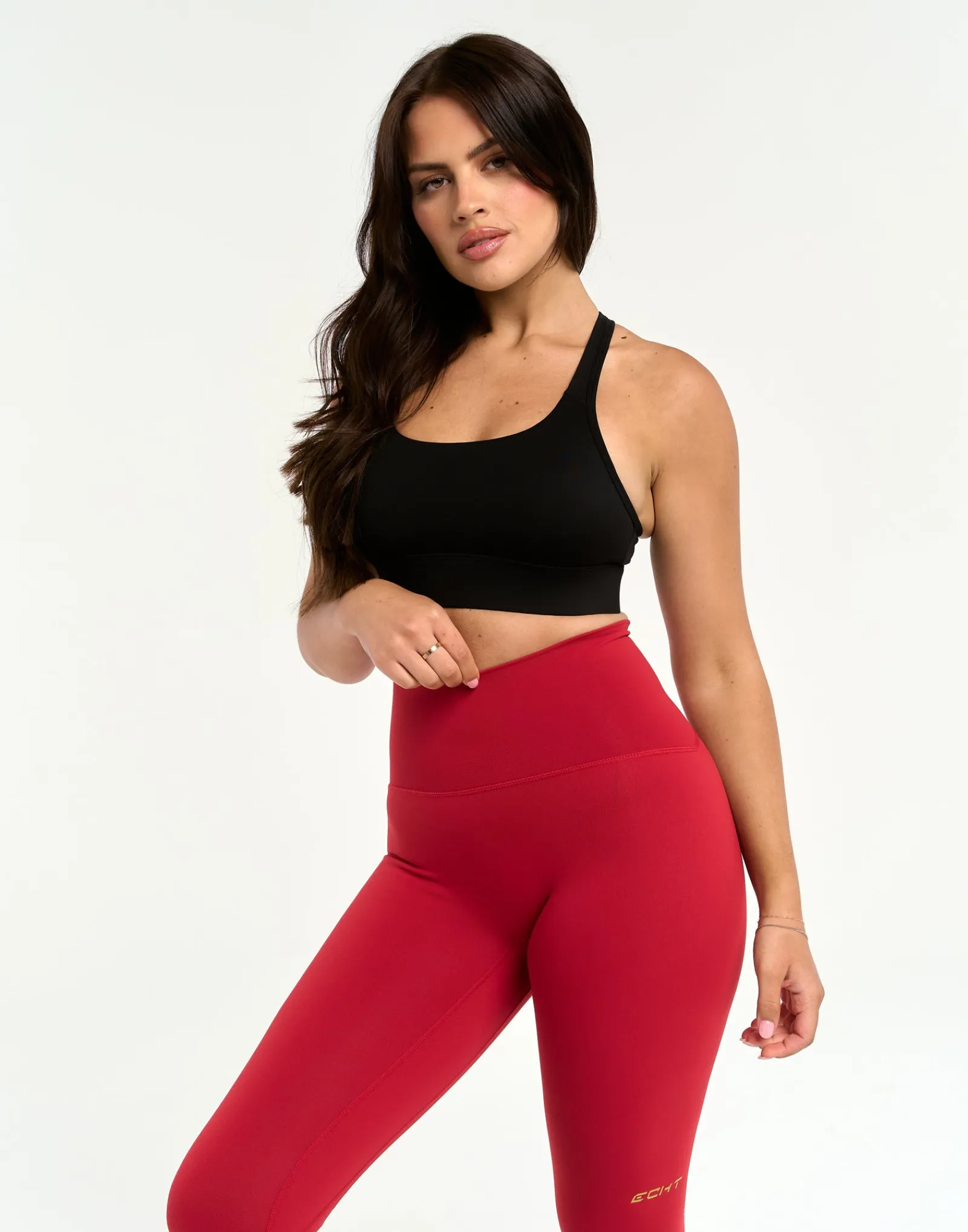 Outlet ECHT Limitless Leggings 25" Scarlet Red