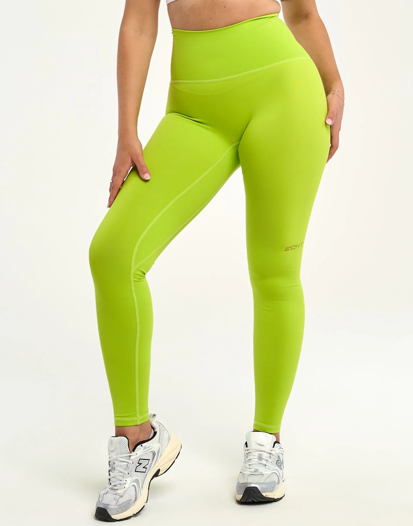 Sale ECHT Limitless Leggings 28" Lime Green