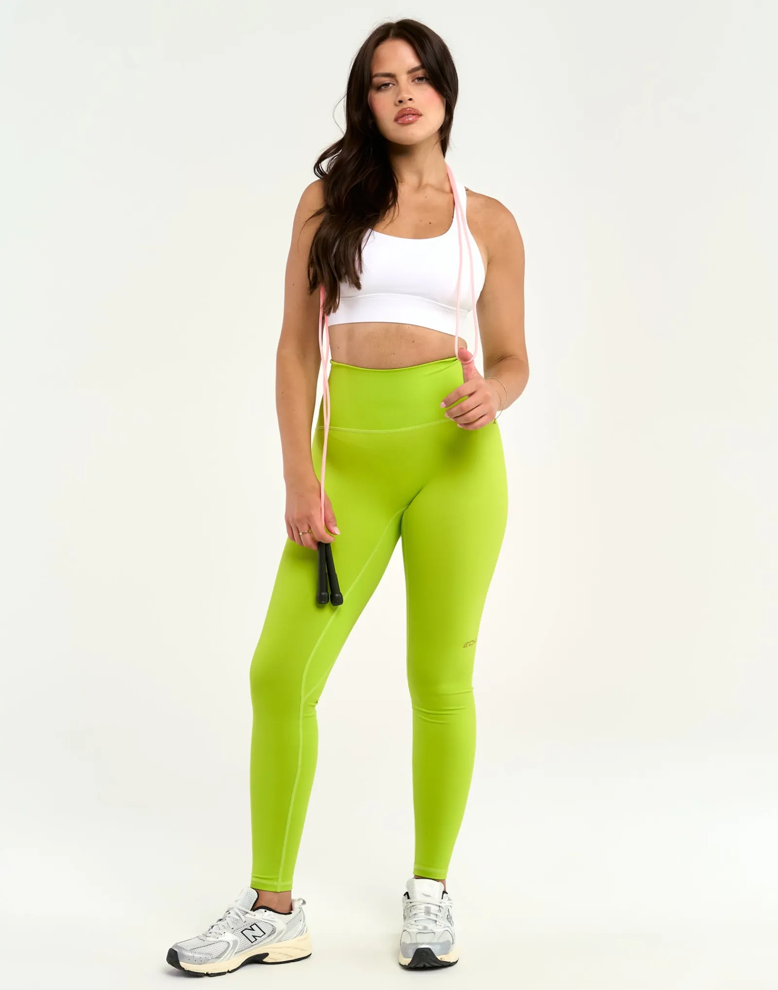 Sale ECHT Limitless Leggings 28" Lime Green