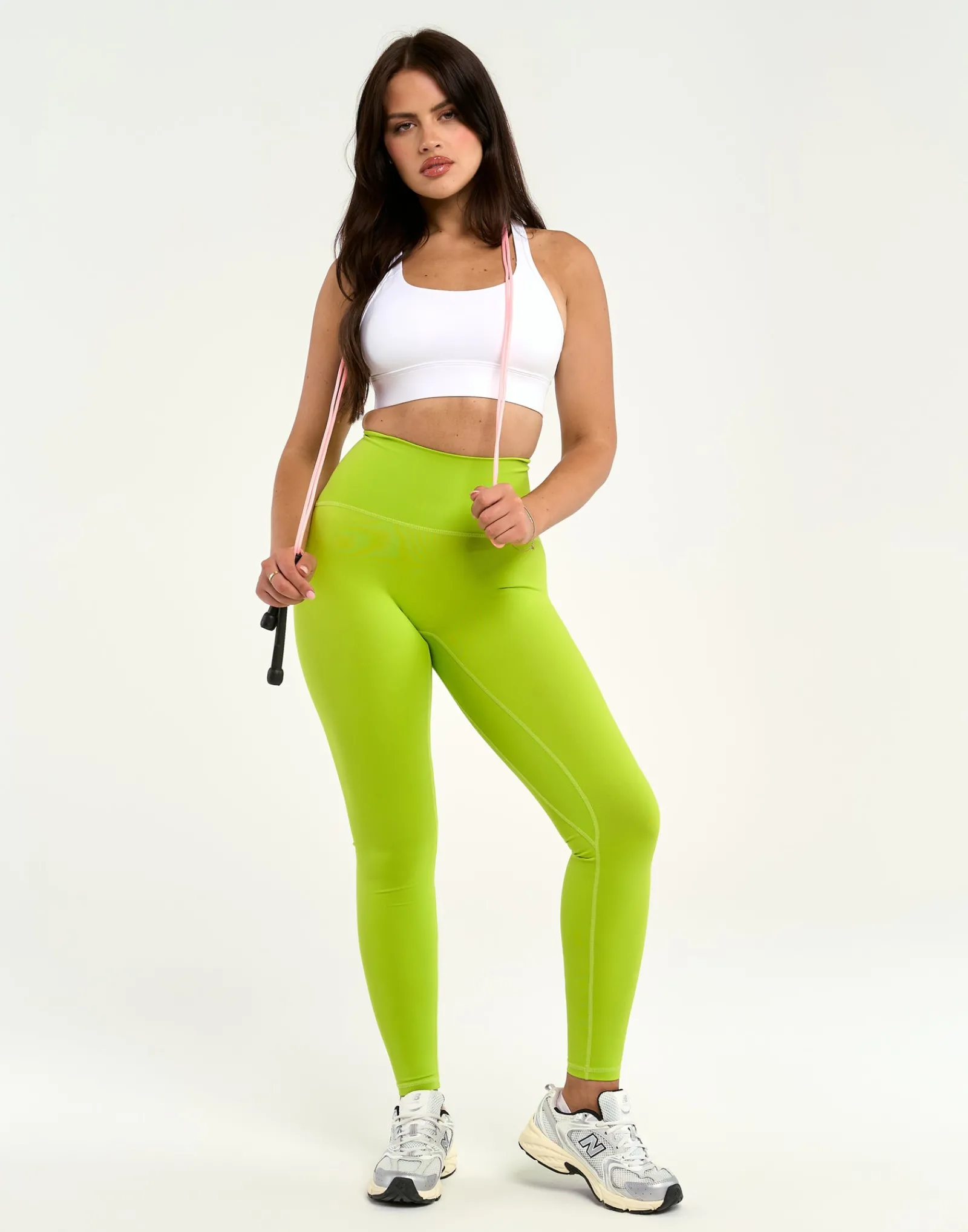 Sale ECHT Limitless Leggings 28" Lime Green