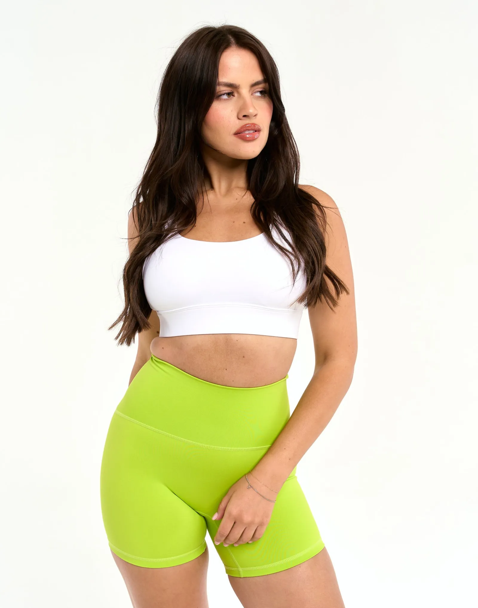 Hot ECHT Limitless Shorts 5" Lime Green