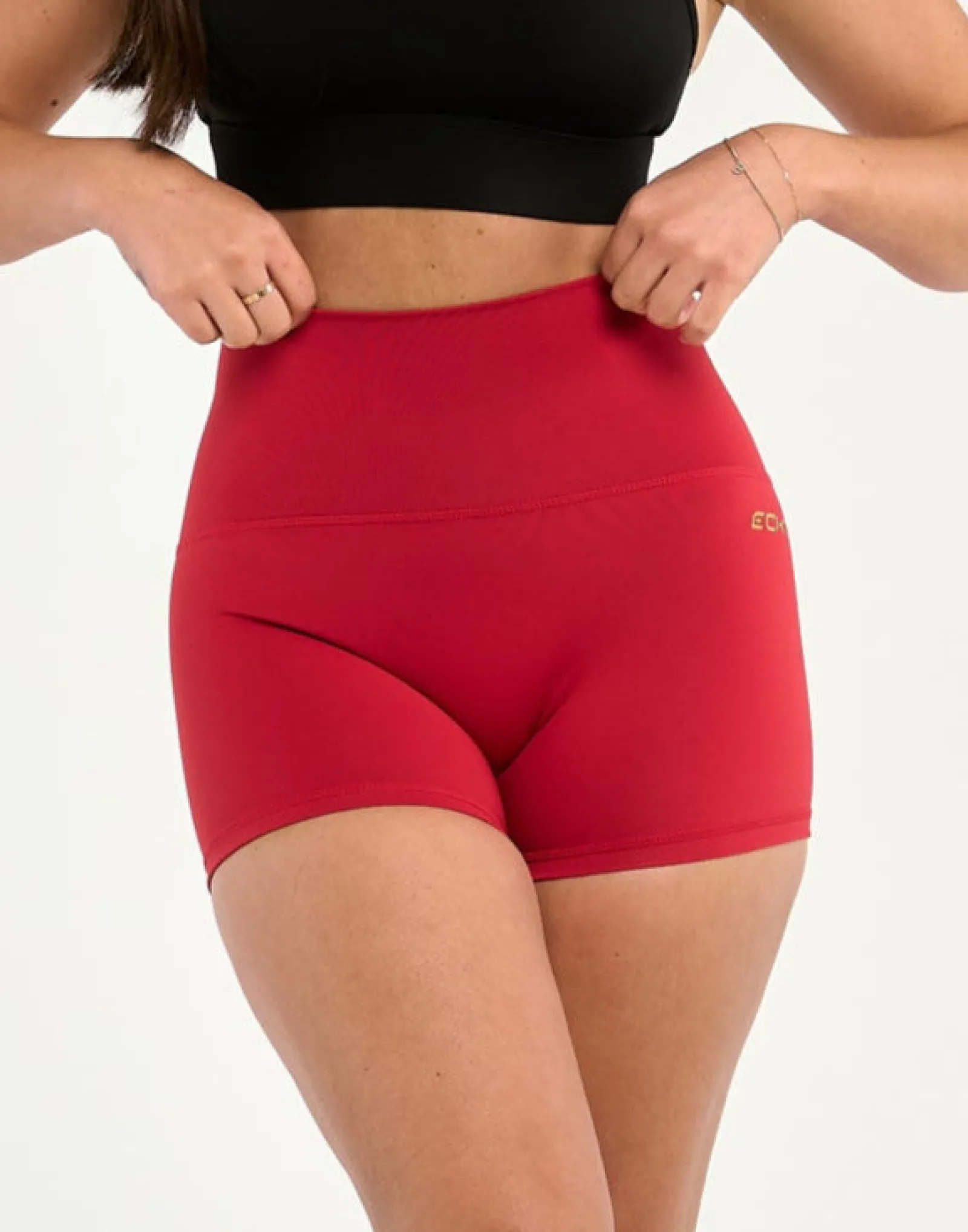 Discount ECHT Limitless Shorts 3.5" Scarlet Red