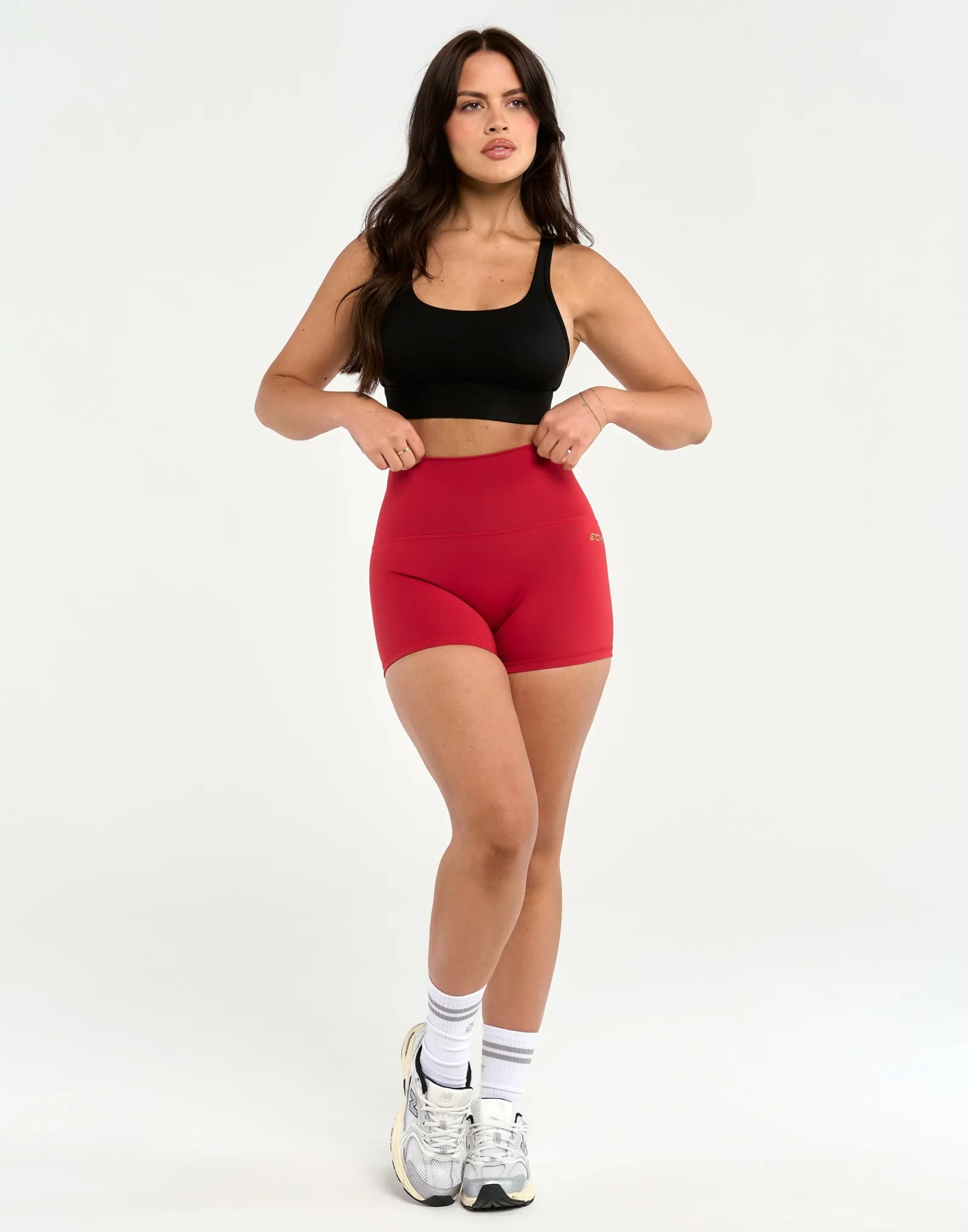 Discount ECHT Limitless Shorts 3.5" Scarlet Red