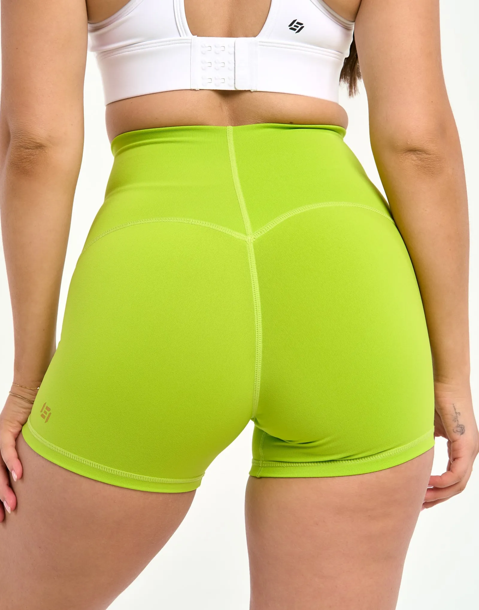 Clearance ECHT Limitless Shorts 3.5" Lime Green