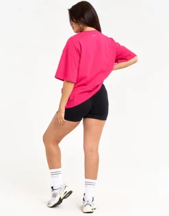 Online ECHT Love Oversize Tee Pink