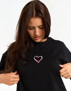 Best ECHT Love Oversize Tee Black