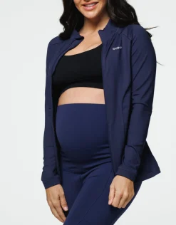 Best ECHT Maternity Pocket Leggings Navy Blue