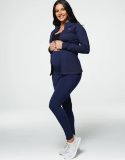 Best ECHT Maternity Pocket Leggings Navy Blue