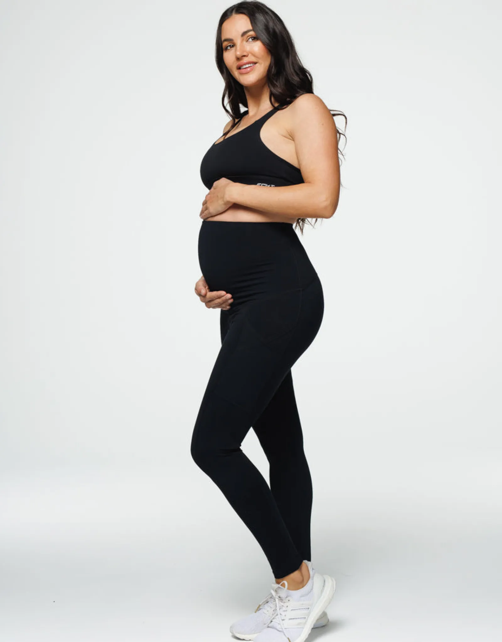 Outlet ECHT Maternity Pocket Leggings Black