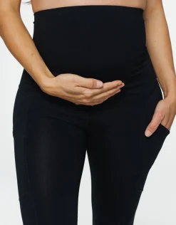 Outlet ECHT Maternity Pocket Leggings Black