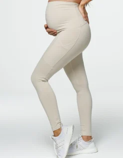 Discount ECHT Maternity Pocket Leggings Oatmeal