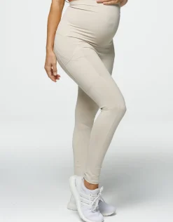 Discount ECHT Maternity Pocket Leggings Oatmeal