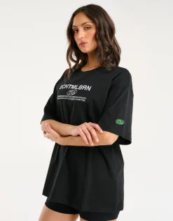 Best ECHT MLBRN Oversize Tee Black