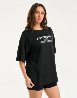 Best ECHT MLBRN Oversize Tee Black