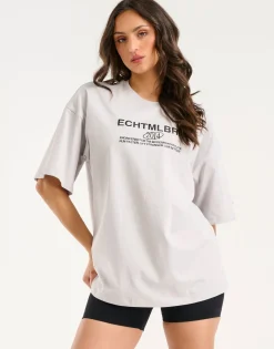 Best ECHT MLBRN Oversize Tee Grey
