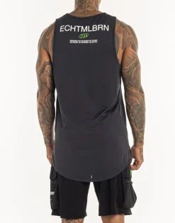 Outlet ECHT MLBRN Singlet Midnight Grey