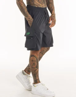 Outlet ECHT MLBRN Spear Shorts Midnight Grey