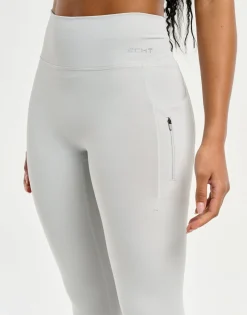 Outlet ECHT On-The-Go Utility Pocket Leggings Micro Grey
